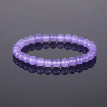 Natural Stone Beaded Bracelet (6mm) - My Vibe Finder